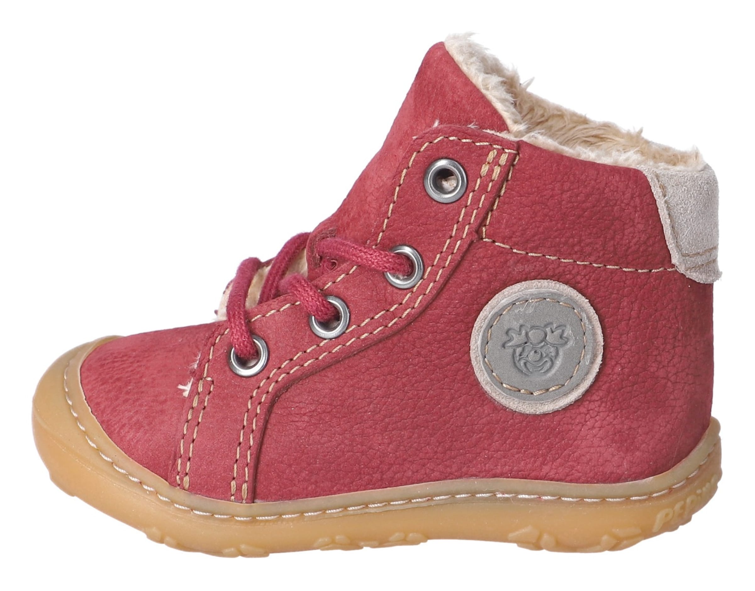 PEPINO by RICOSTA Wandelschoen 'Georgie' in Rood: voorkant