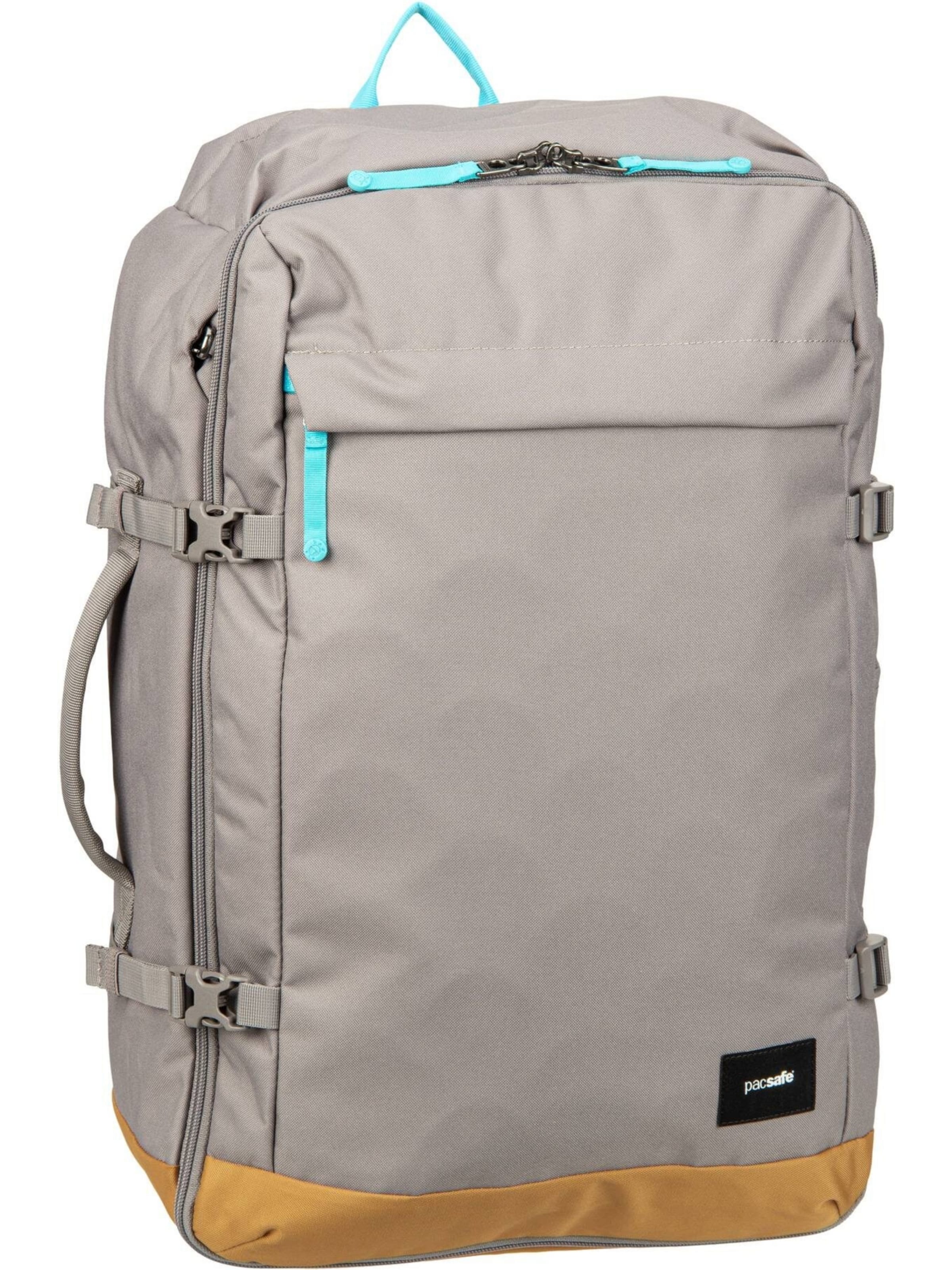 Pacsafe Rucksack 'Go' in Grau: Vorderseite