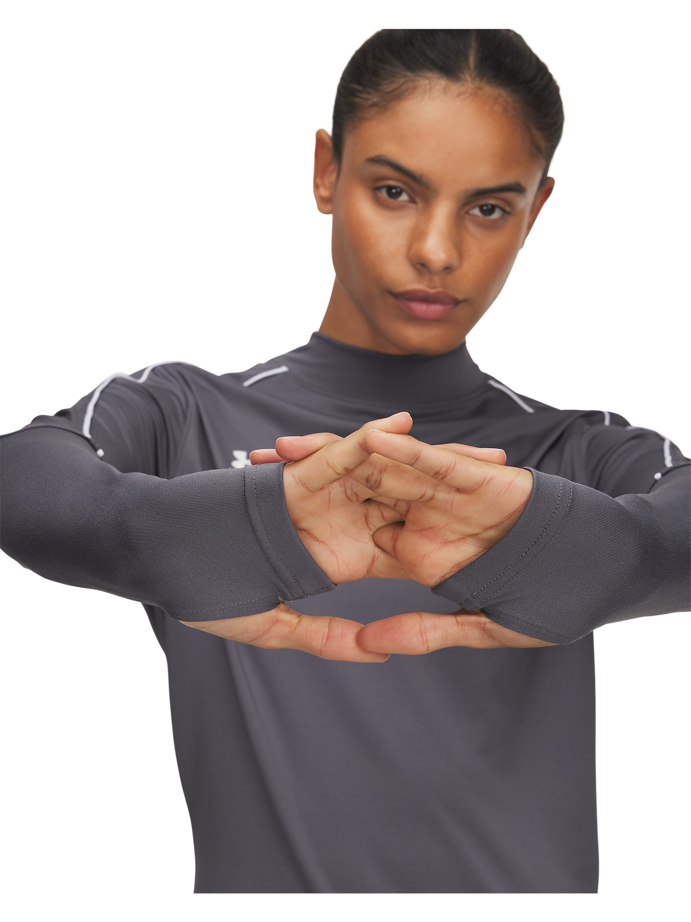 UNDER ARMOUR Performance shirt 'Challenger' in Grey