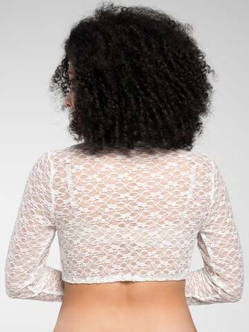 SPIETH & WENSKY Klederdracht blouse in Wit