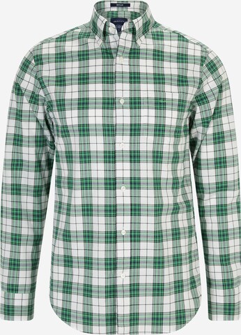 GANT Regular fit Skjorta i grön: framsida