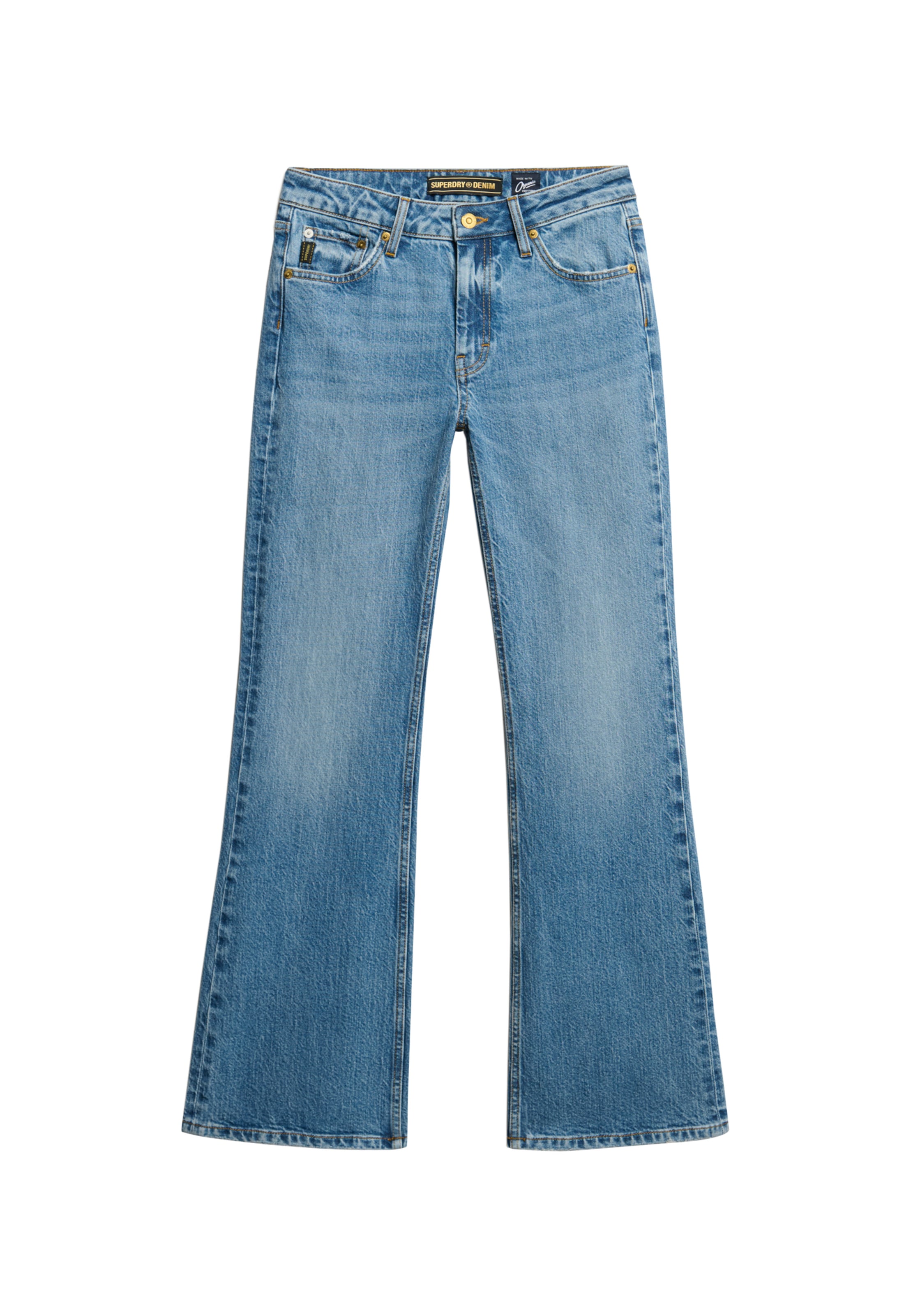 Superdry Jeans in Blauw: voorkant