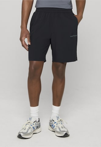 Regular Pantalon de sport 'Arcata' Sergio Tacchini en noir : devant