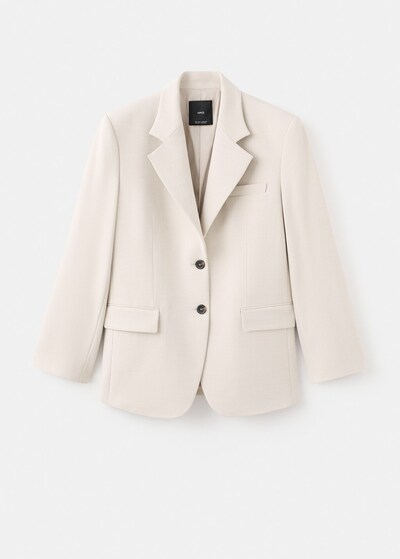MANGO Blazer 'Paris' in Pearl white, Item view