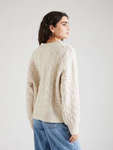 Pull-over Gina Tricot en beige