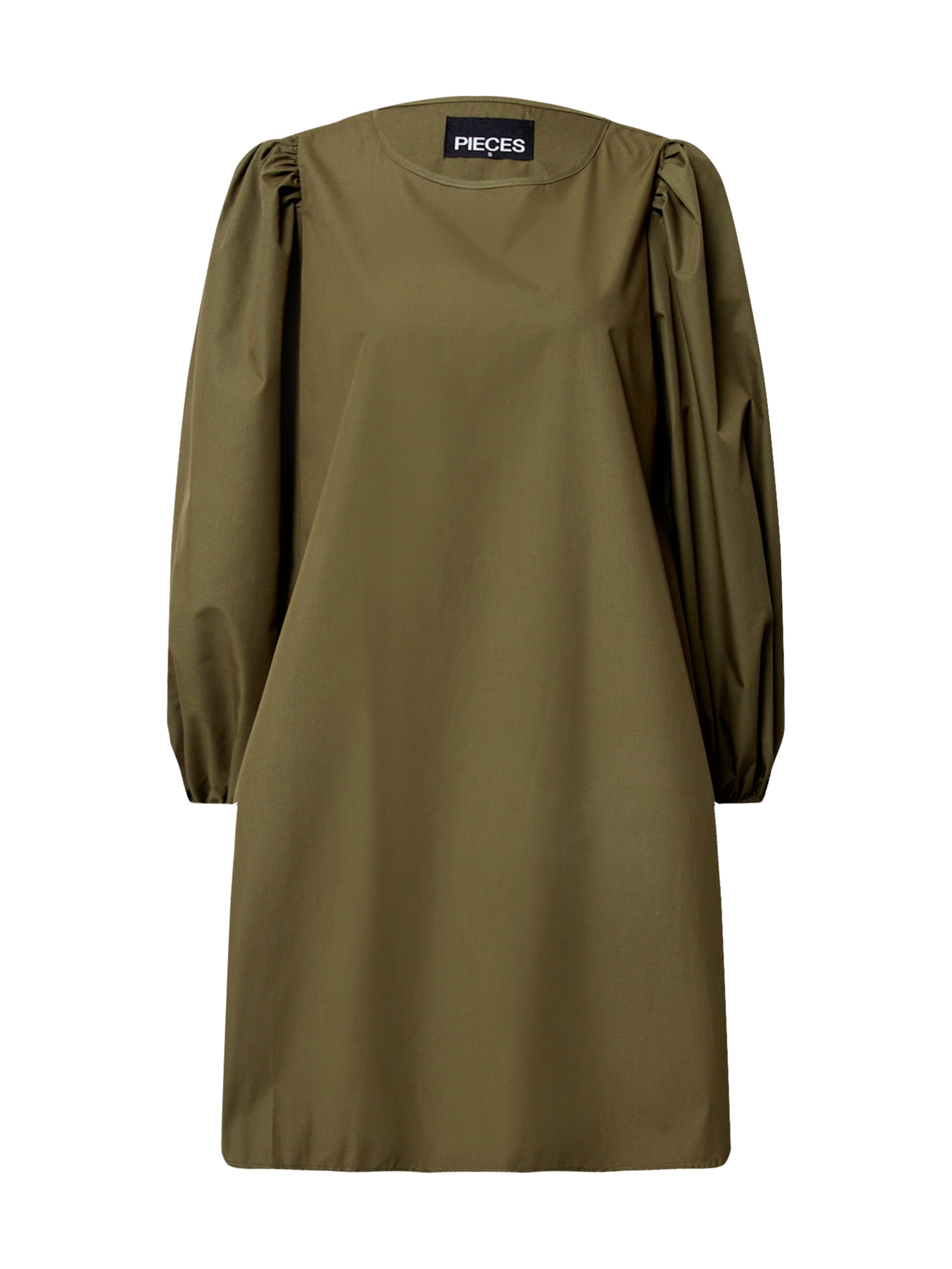 PIECES Šaty 'Tura' – zelená: přední strana
