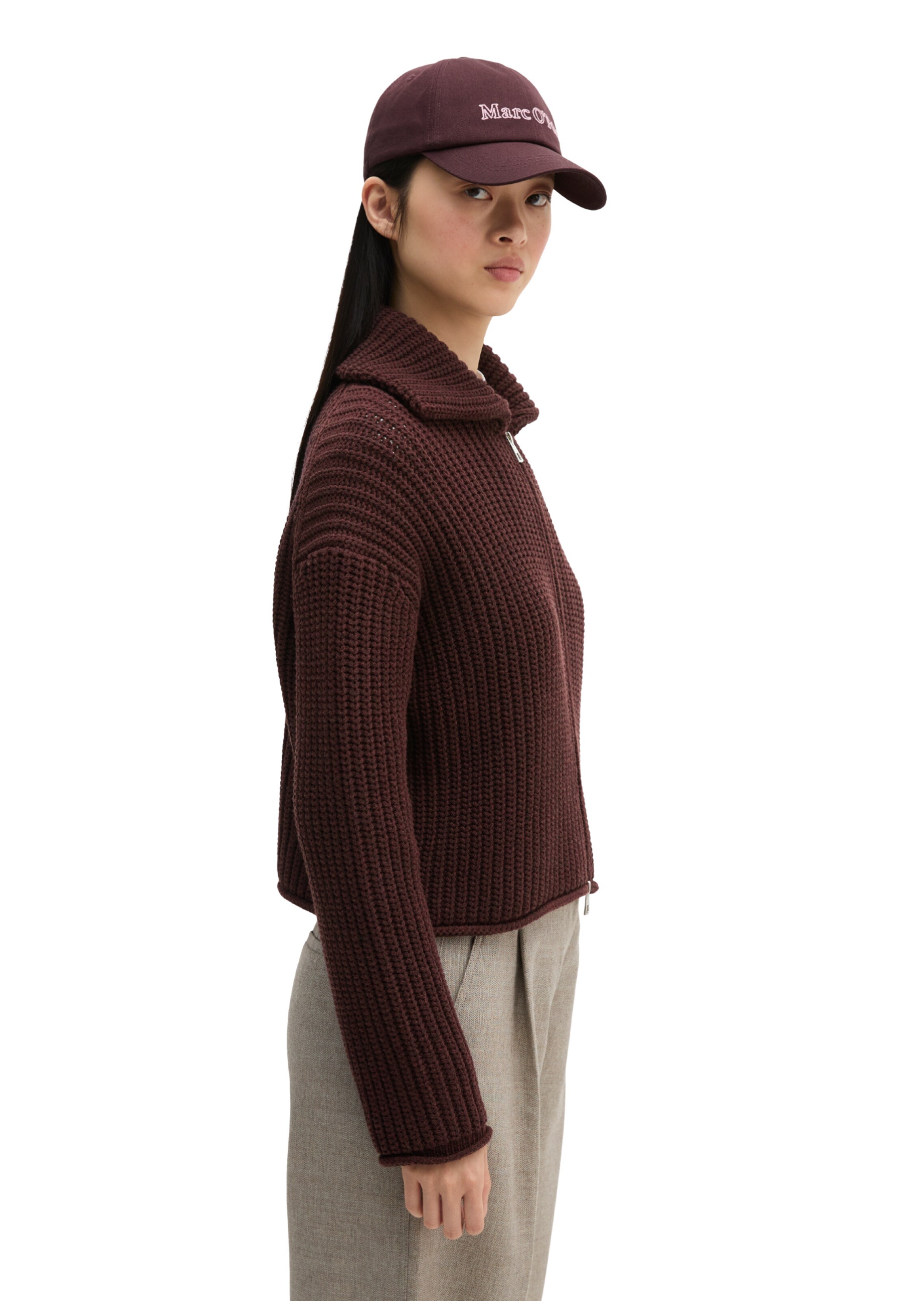 Marc O'Polo Strickjacke in Rot