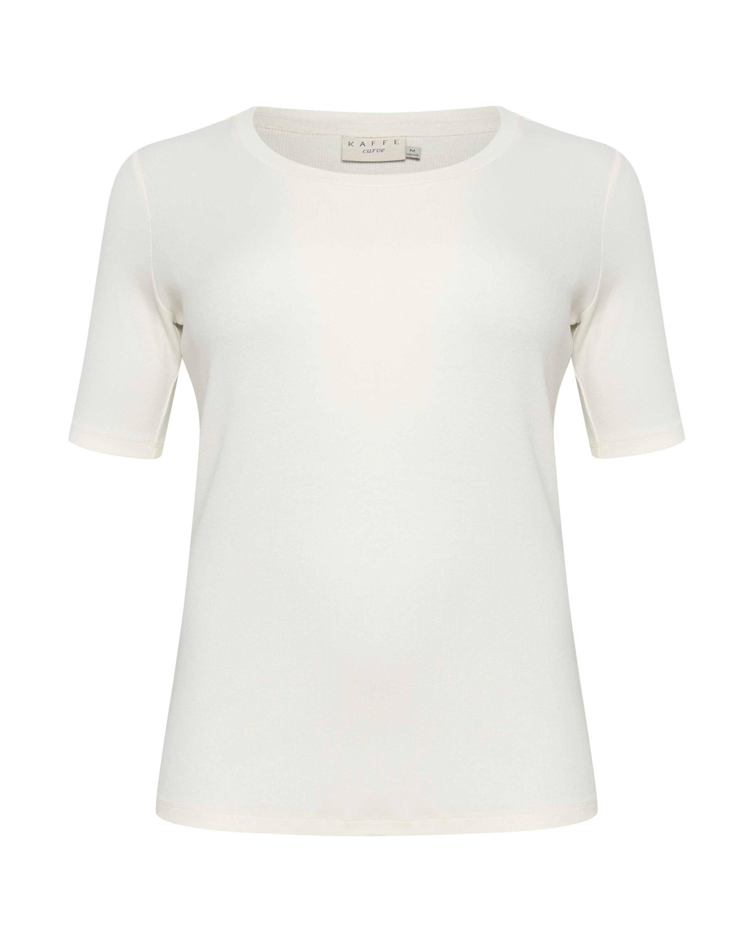 KAFFE CURVE Shirt 'Carina' in White: front