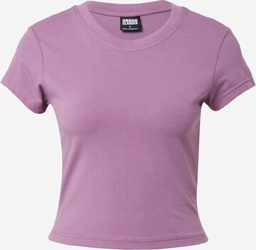 Urban Classics - Camisa em roxo: frente