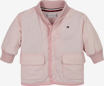 TOMMY HILFIGER Tussenjas in Roze: voorkant