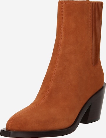COACH Ankle Boots 'PRESTYN' in Brown: front
