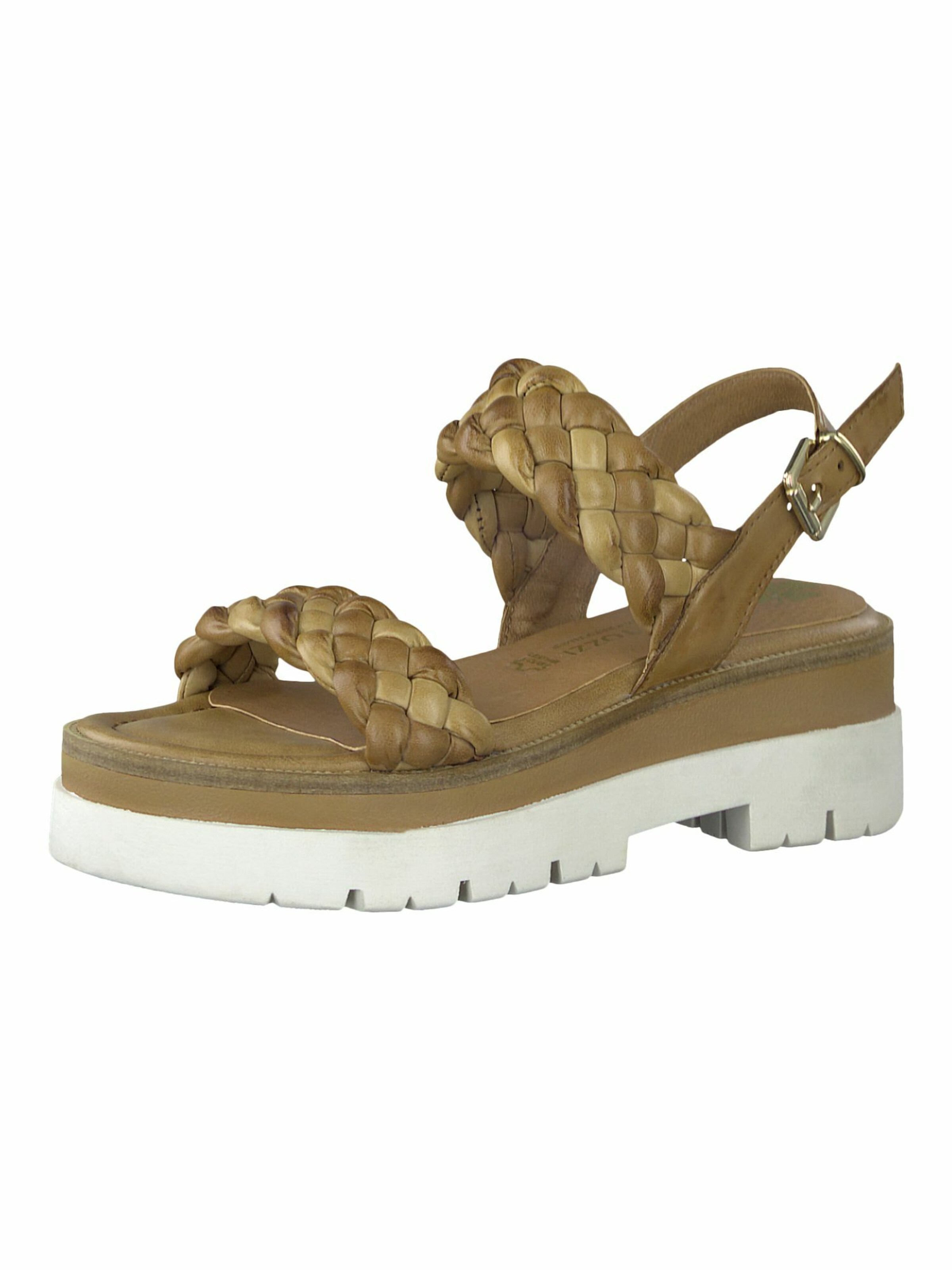 MARCO TOZZI by GUIDO MARIA KRETSCHMER Sandale in Braun: Vorderseite