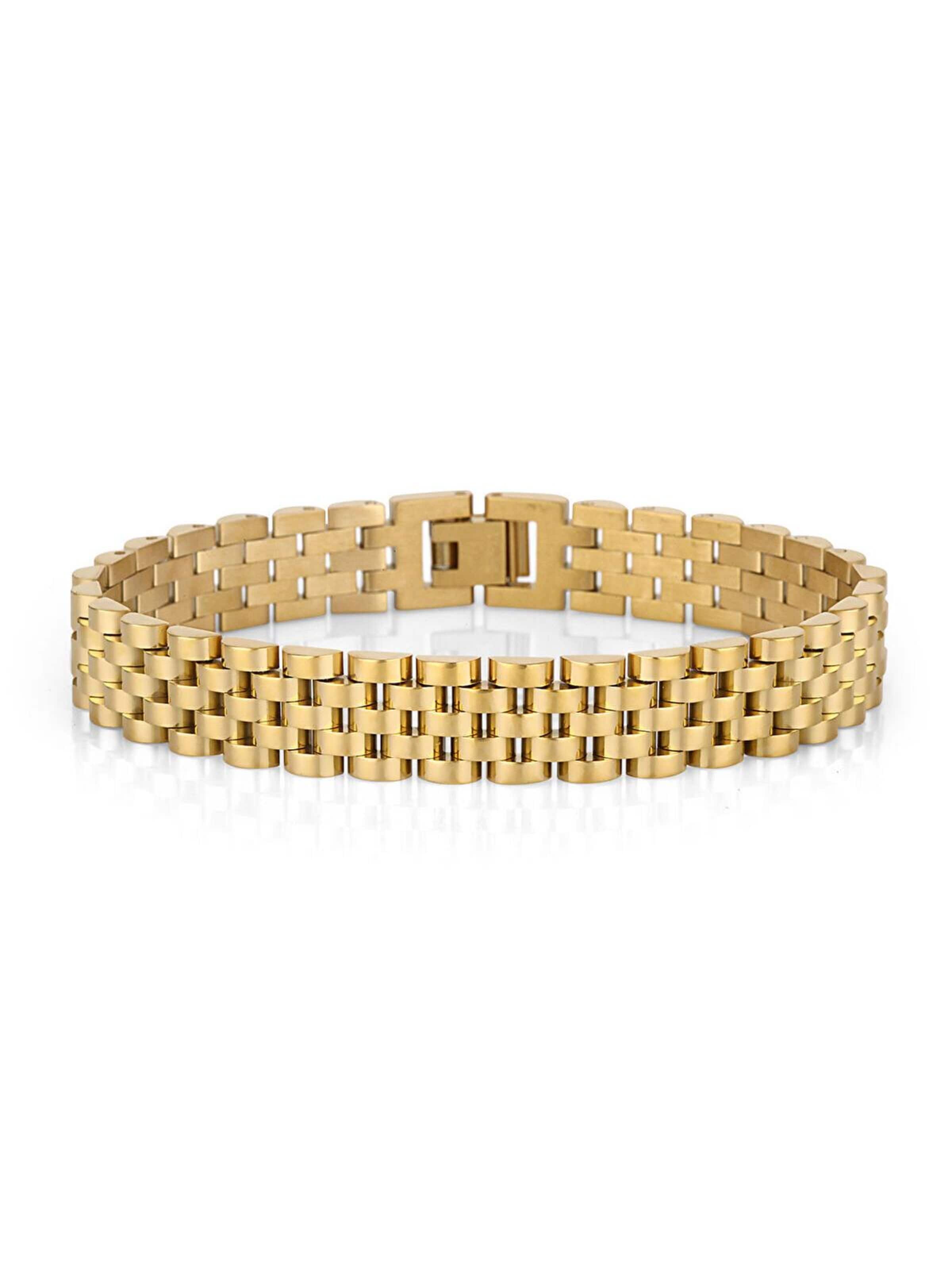 Braccialetto 'JWANG102-02' di WESSE in oro: frontale
