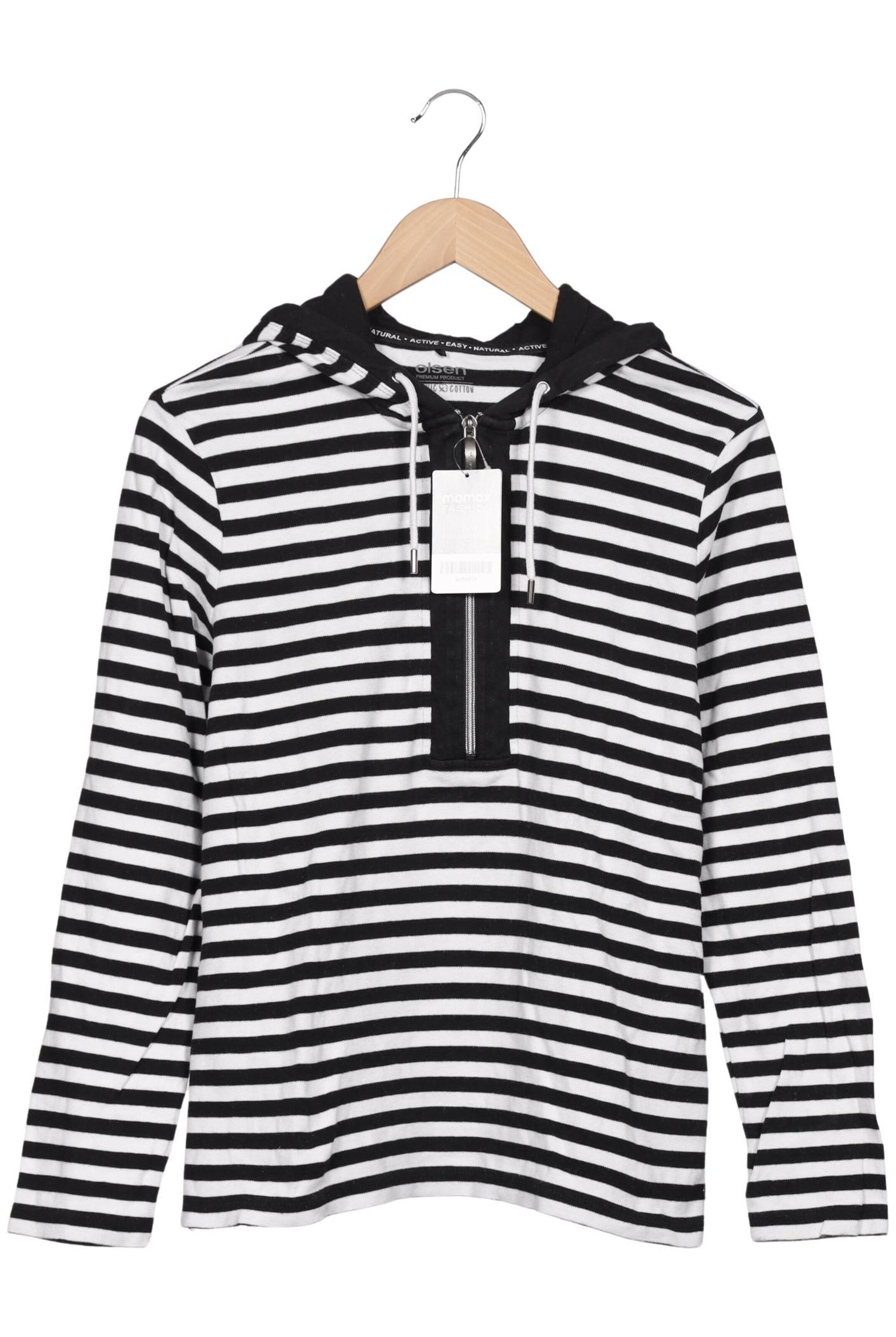 Olsen Sweatshirt & Zip-Up Hoodie in L in Black: front