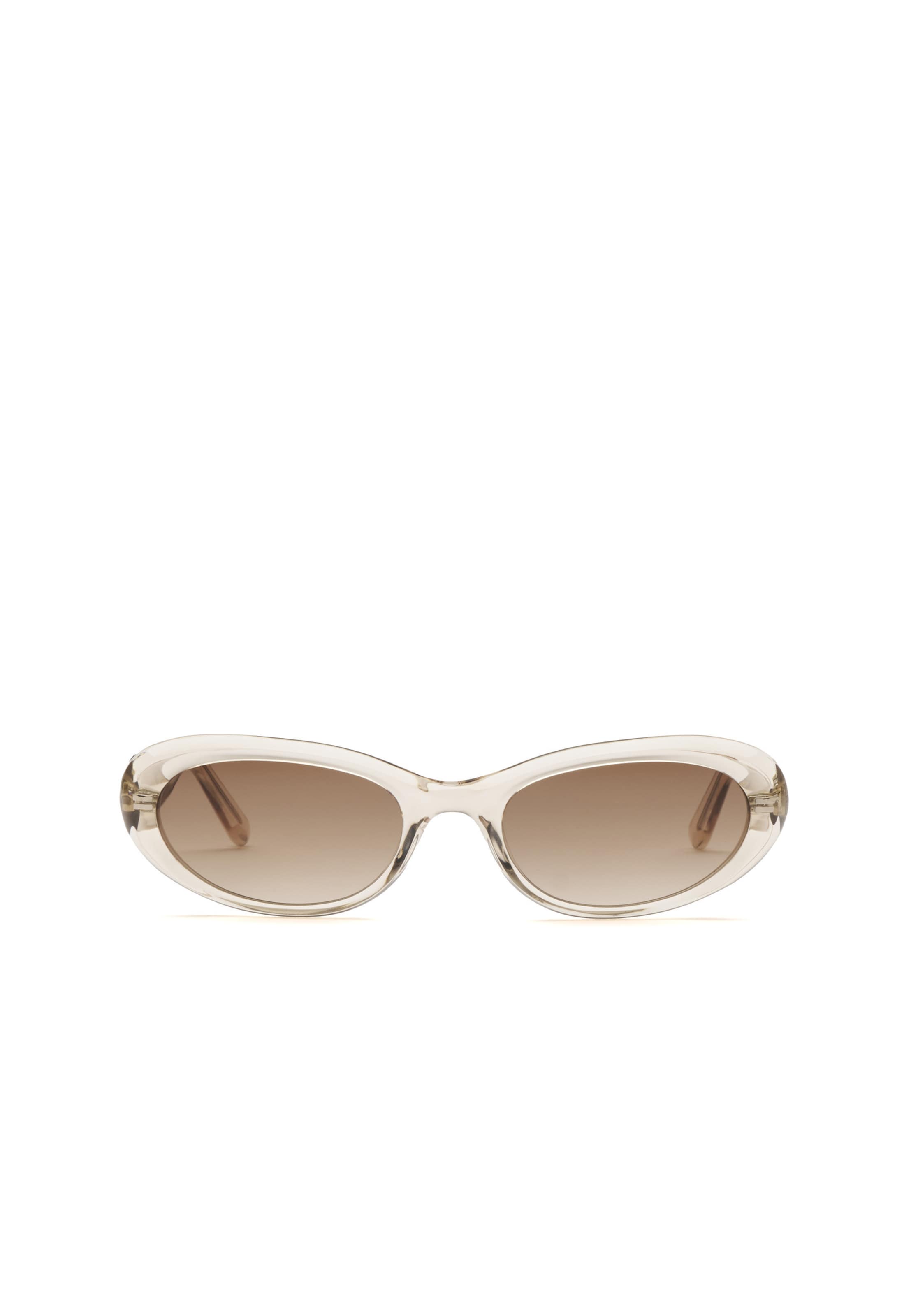 CHIMI Sonnenbrille '09.4M' in Beige: Vorderseite
