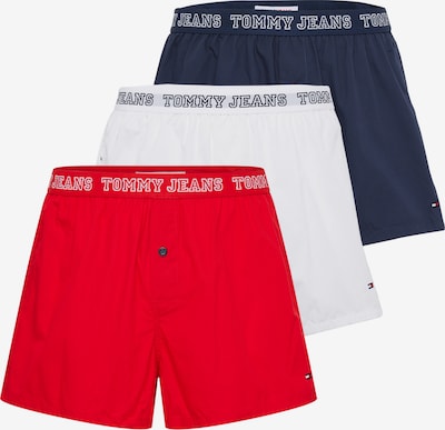 Tommy Jeans Boxers en bleu marine / rouge / blanc, Vue avec produit