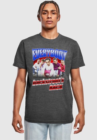 Merchcode Shirt 'Backstreet Boys - Everybody' in Grijs: voorkant