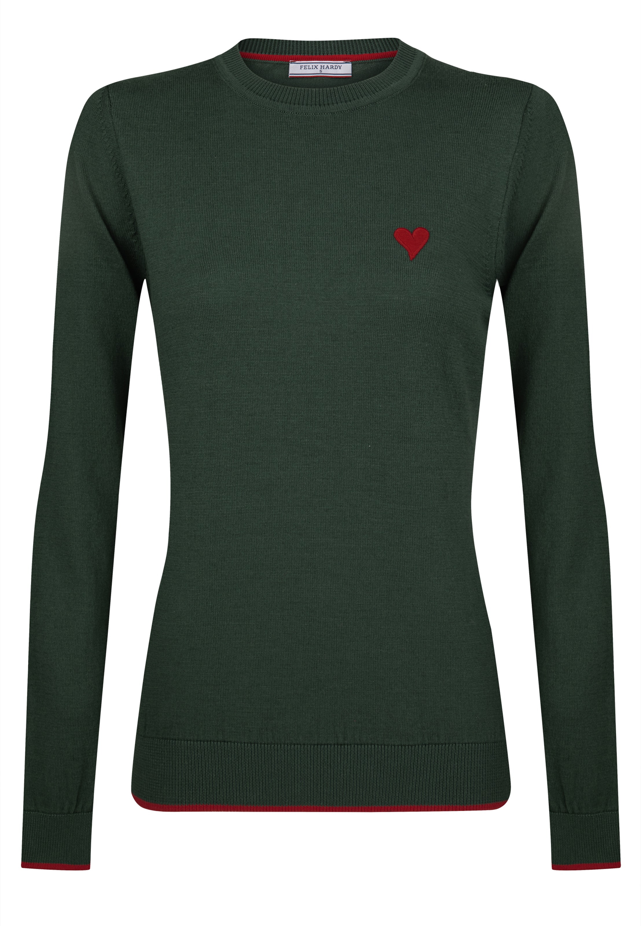 Felix Hardy Пуловер в зелено: отпред