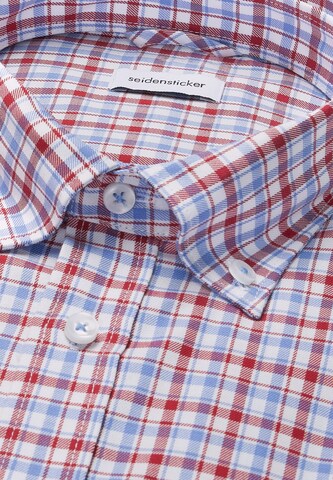 Coupe regular Chemise SEIDENSTICKER en rouge