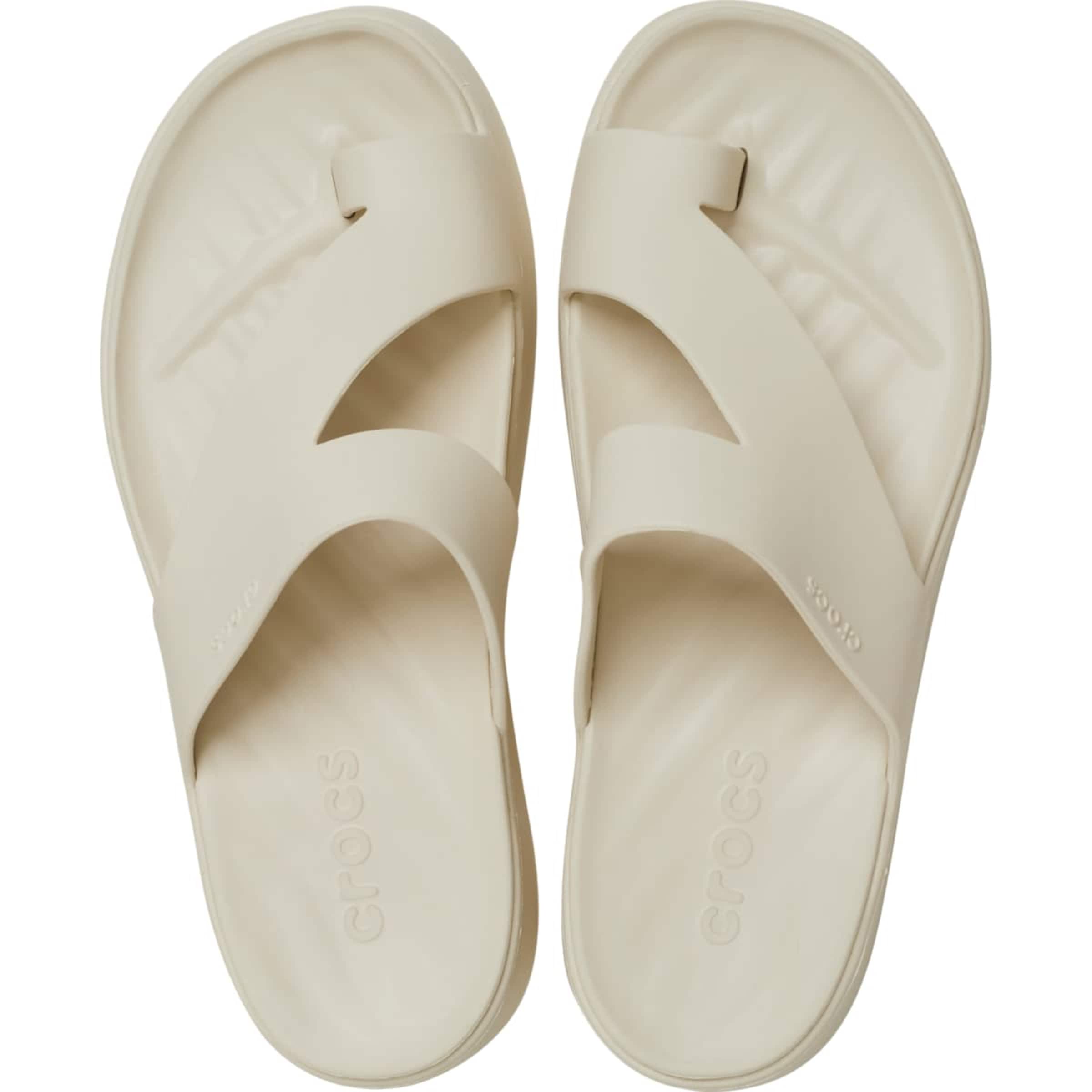 Crocs - Sandalias de dedo 'Getaway' en beige