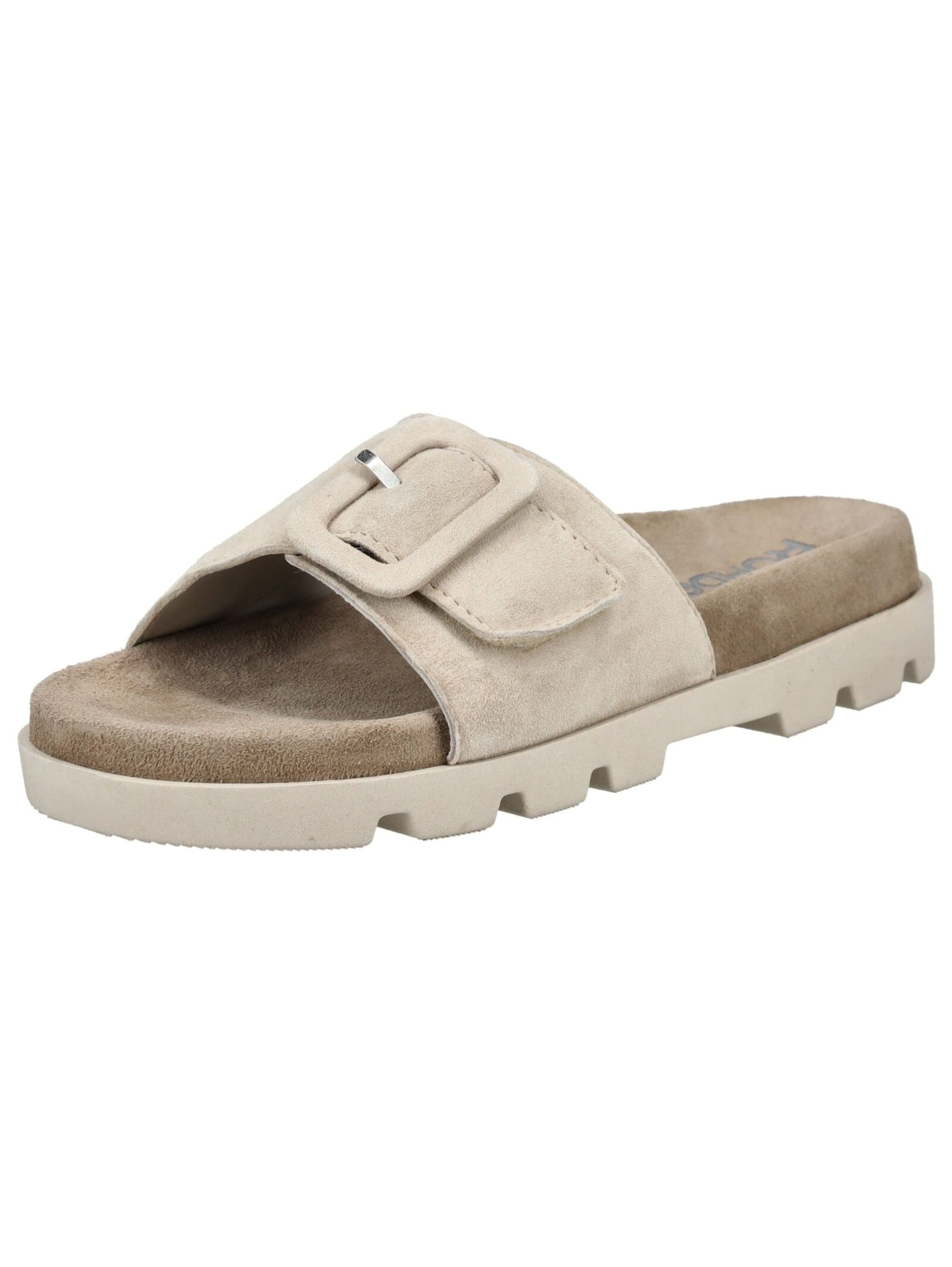 ROHDE Muiltjes in Beige: voorkant