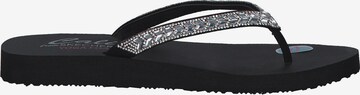 SKECHERS T-Bar Sandals in Black