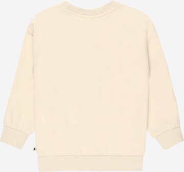 Lindex Sweatshirt 'Hearts' in Beige