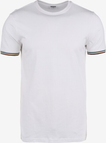 T-Shirt Urban Classics en blanc : devant