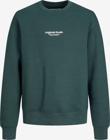 Sweat Jack & Jones Junior en vert : devant