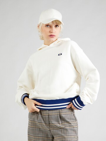 ELLESSE Sweatshirt 'Lindsey' in Wit: voorkant