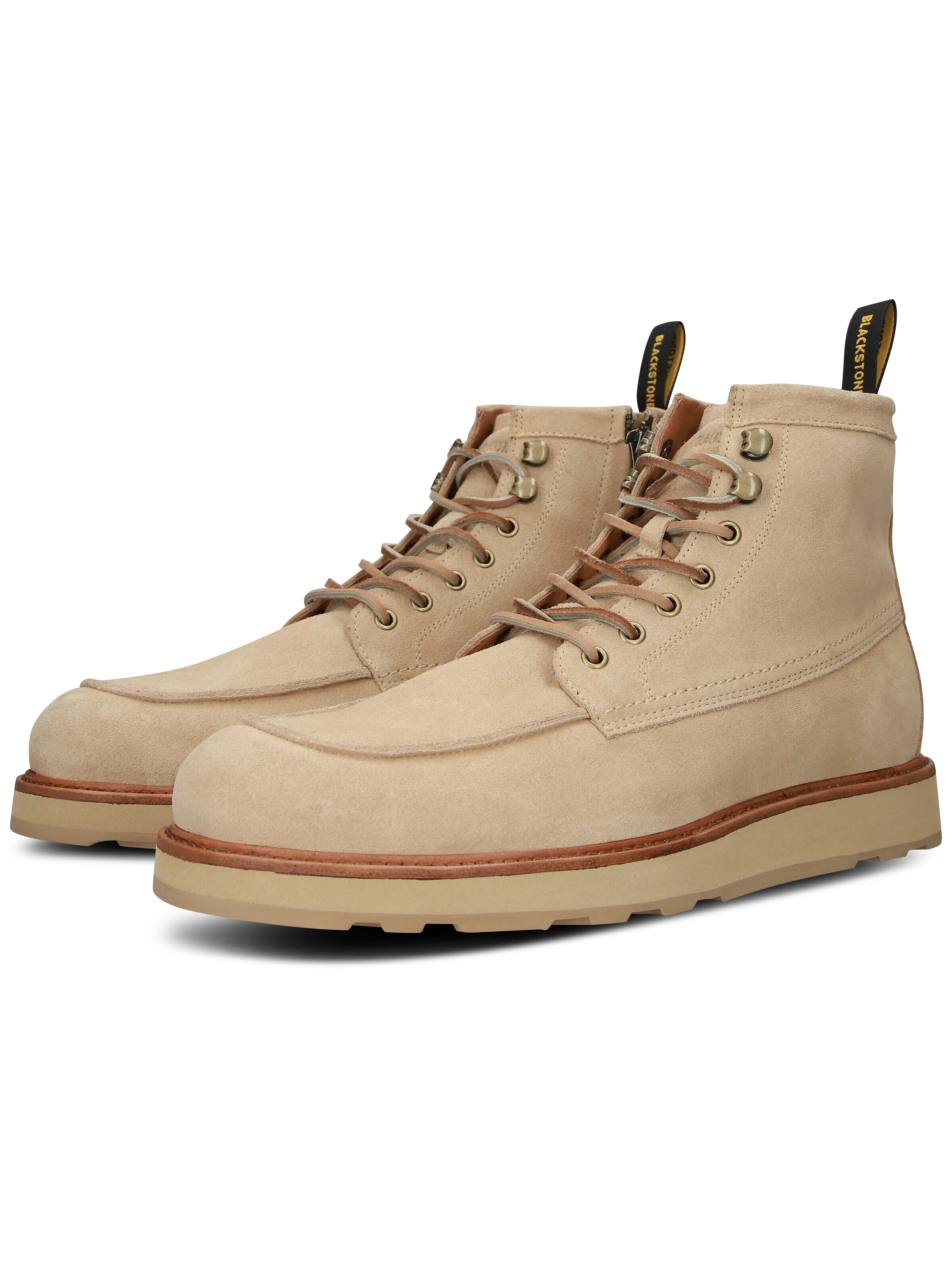 BLACKSTONE Schnürboots 'PERIDOT ASHER HIGH'‌‌‌‌‌‌ in Beige