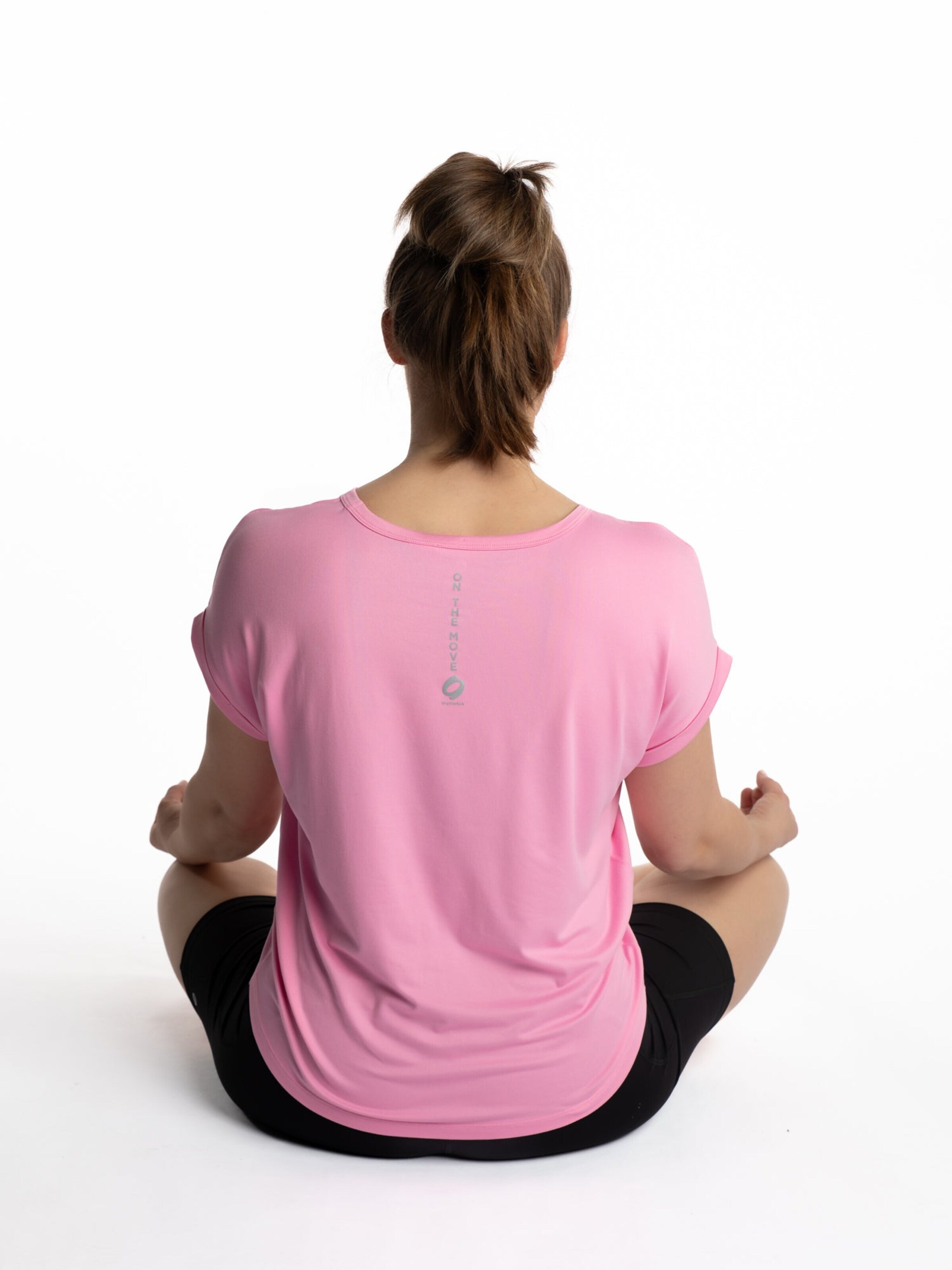 mymotus Functioneel shirt 'mymotus®, ladies sport t-shirt , YW20' in Roze
