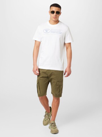 T-Shirt TOM TAILOR en blanc