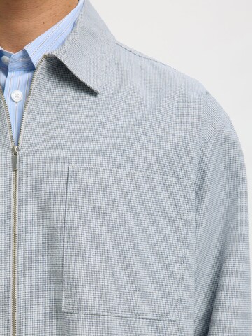 Coupe regular Veste mi-saison SELECTED en bleu