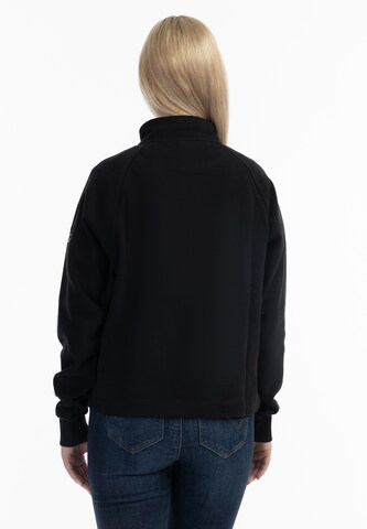 DreiMaster Maritim Sweatshirt 'Bridgeport' in Zwart