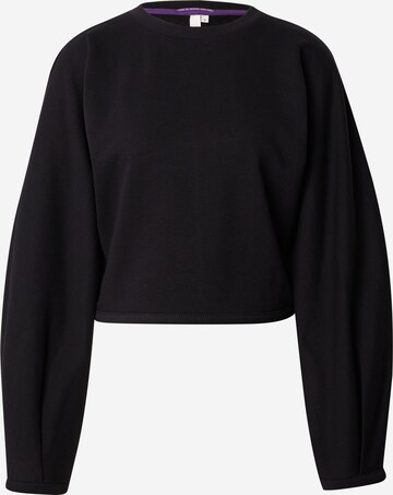 QS - Sweatshirt em preto: frente