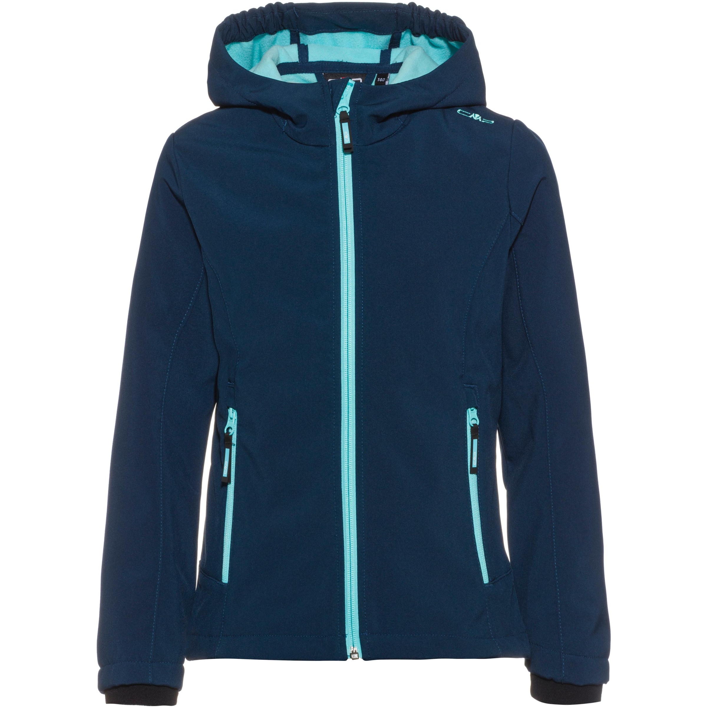 CMP Softshelljacke in Blau: Vorderseite