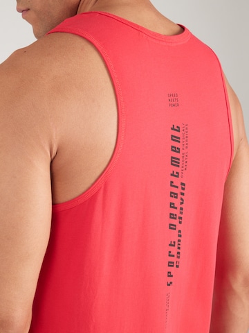 T-Shirt CAMP DAVID en rouge