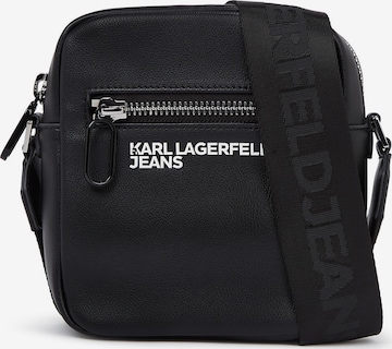 KARL LAGERFELD JEANS Olkalaukku värissä musta: etupuoli