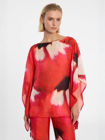 Ana Alcazar Top ' Dryah ' in Red: front
