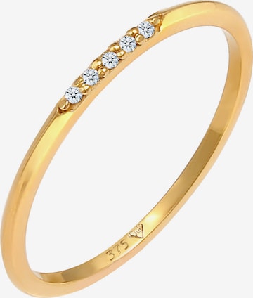 Elli DIAMONDS Ring Microsetting in Gold: predná strana