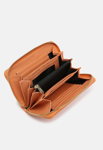 L.CREDI Wallet 'Filippa' in Orange