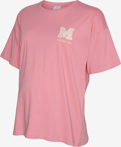 Marškinėliai 'MLFERIDA MAMA' iš MAMALICIOUS, spalva – smėlio spalva / kremo / šviesiai rožinė, Prekių apžvalga
