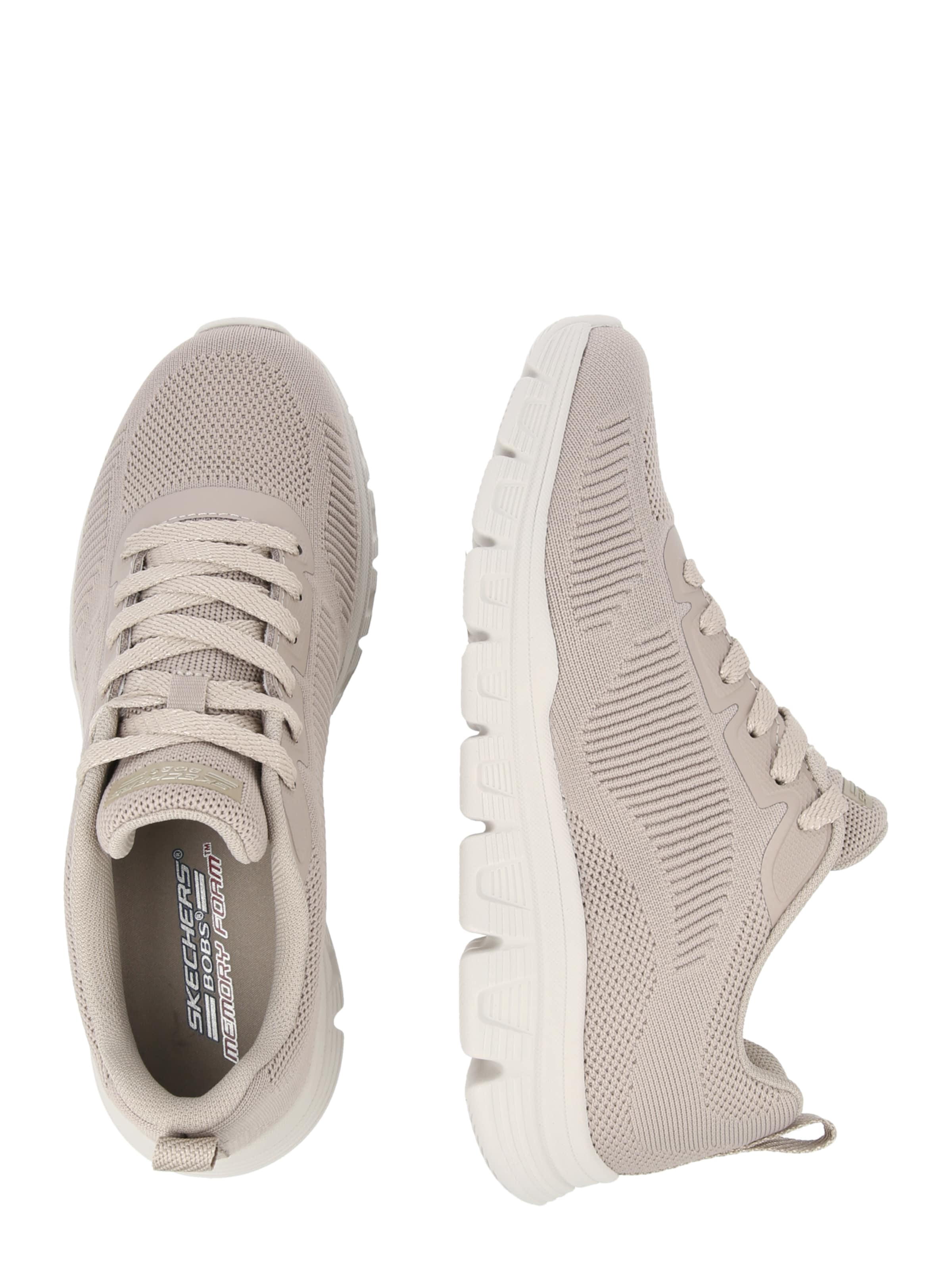 SKECHERS Ниски маратонки 'BOBS B-LITE' в сиво