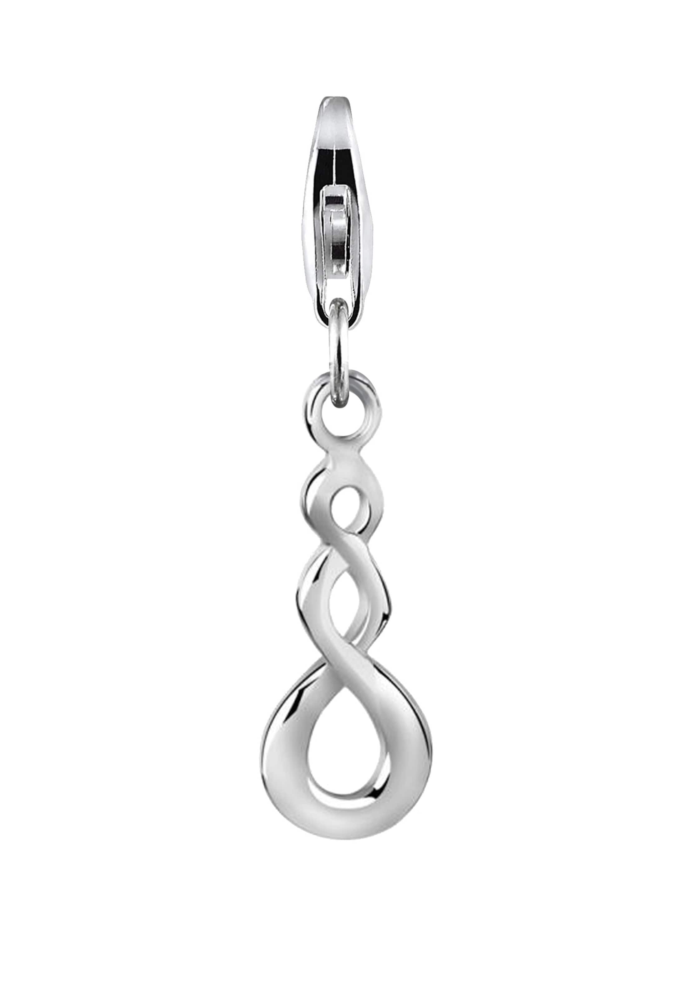 Pendentif Nenalina en argent : devant
