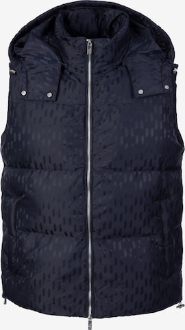 Karl Lagerfeld Bodywarmer in Blauw: voorkant