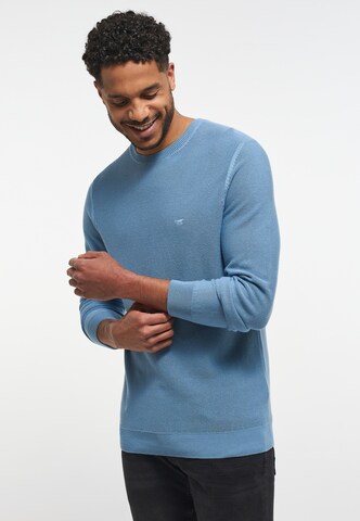 MUSTANG Pullover in Blau