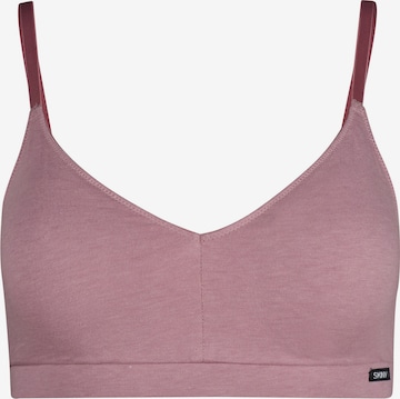 Bustino Reggiseno di Skiny in lilla: frontale
