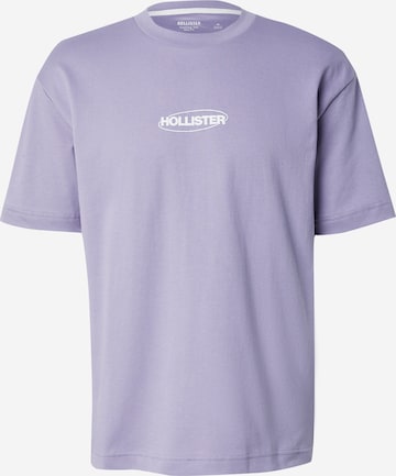 HOLLISTER - Camiseta en lila: frente