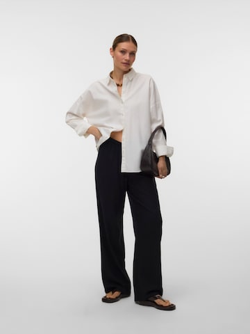 VERO MODA Wide leg Pants 'VMROSIE' in Black